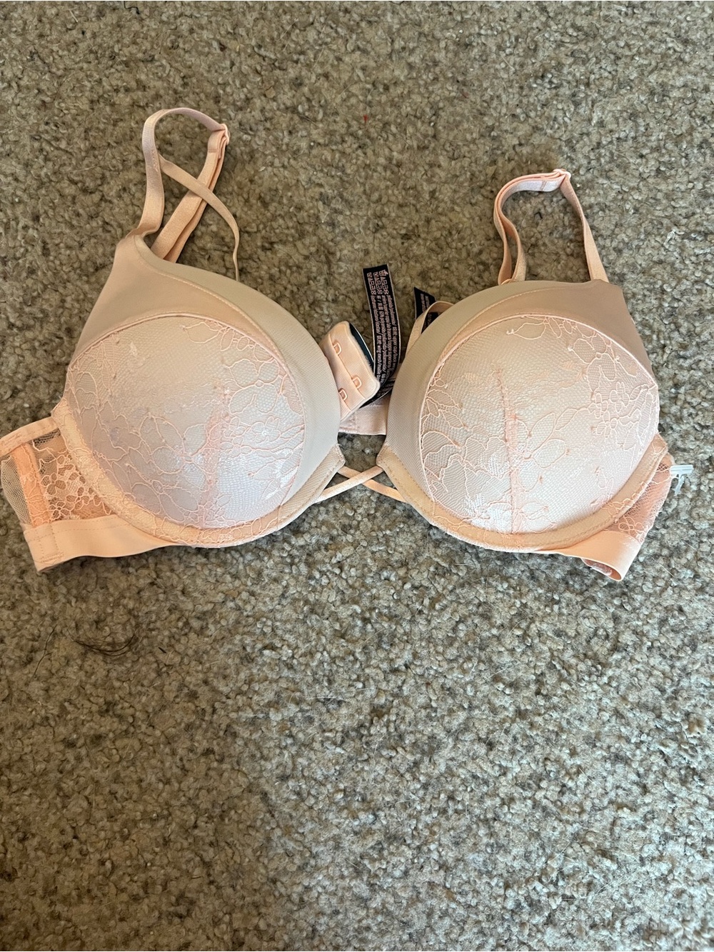 Victorias Secret Light Pink Bombshell Bra